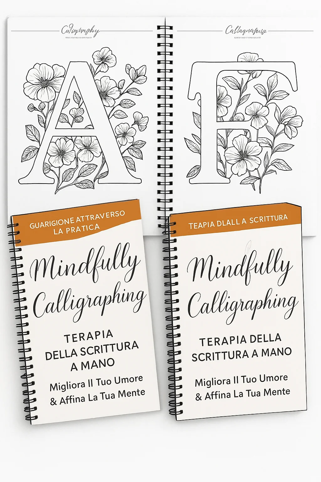Esercizio di calligrafia terapeutica – tratti guidati