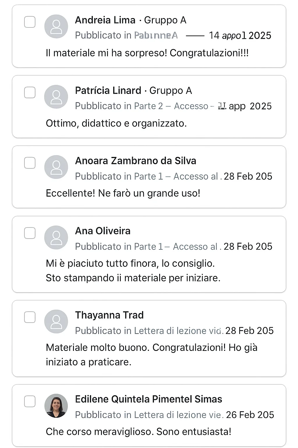 Esercizio di calligrafia terapeutica – coordinazione motoria